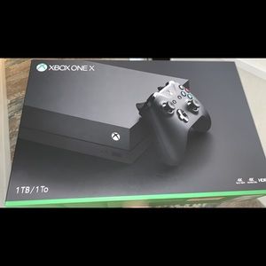Xbox one X (black)